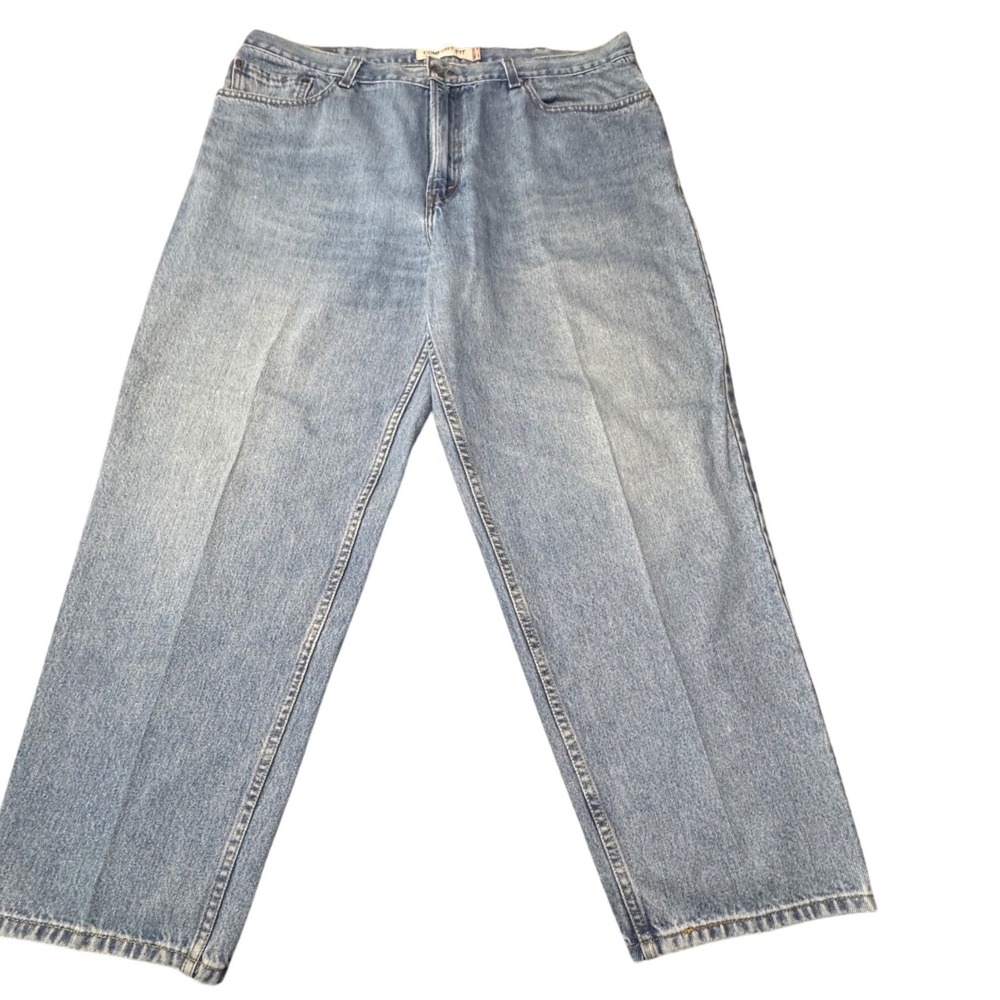 Levi's 560 Jeans Mens 40x30 Comfort Fit Denim Light Wash Baggy Y2K Blue